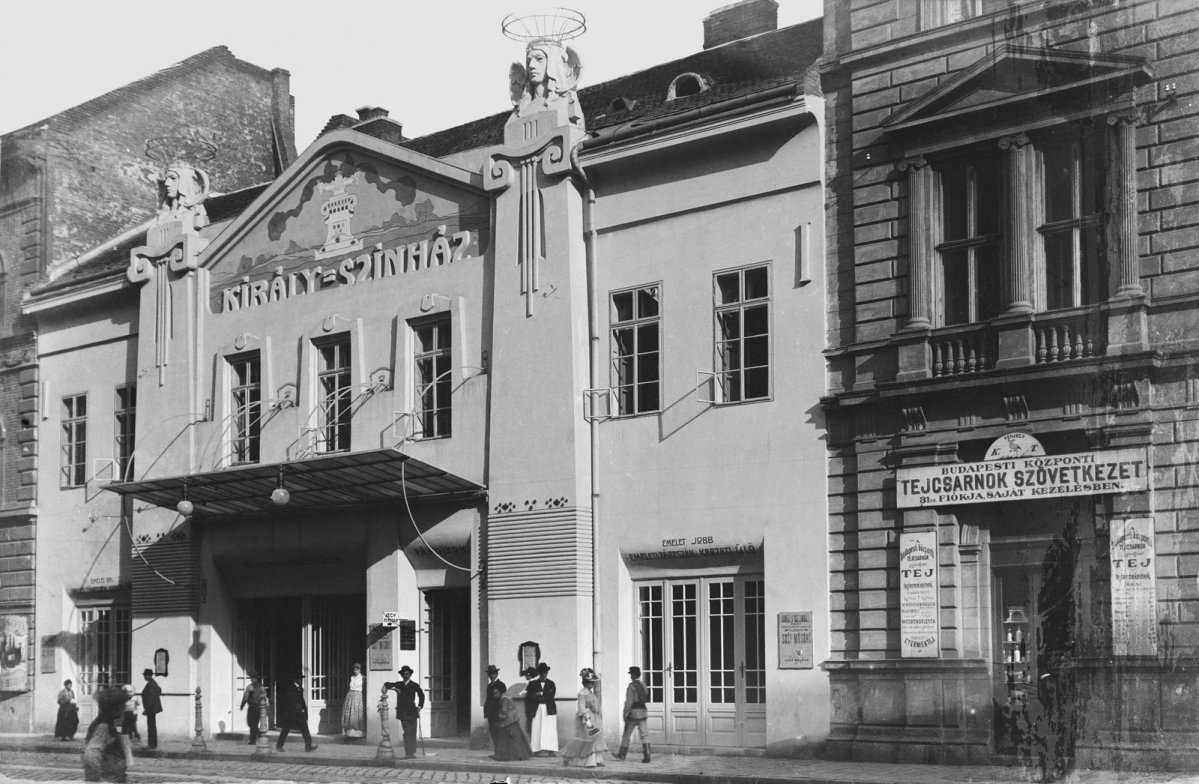 A Király szinház megnyitásakor (Fotó: Fortepan/ Deutsche Fotothek / Brück und Sohn) fortepan_277720.jpg