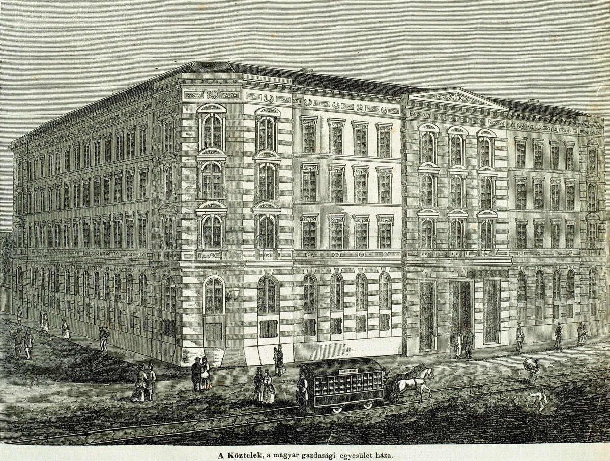 Az Országos Magyar Gazdasági Egyesület székháza az Üllői úton (Forrás: Vasárnapi Ujság, 1873. március 30.) köztelek_Scan 4045.jpg
