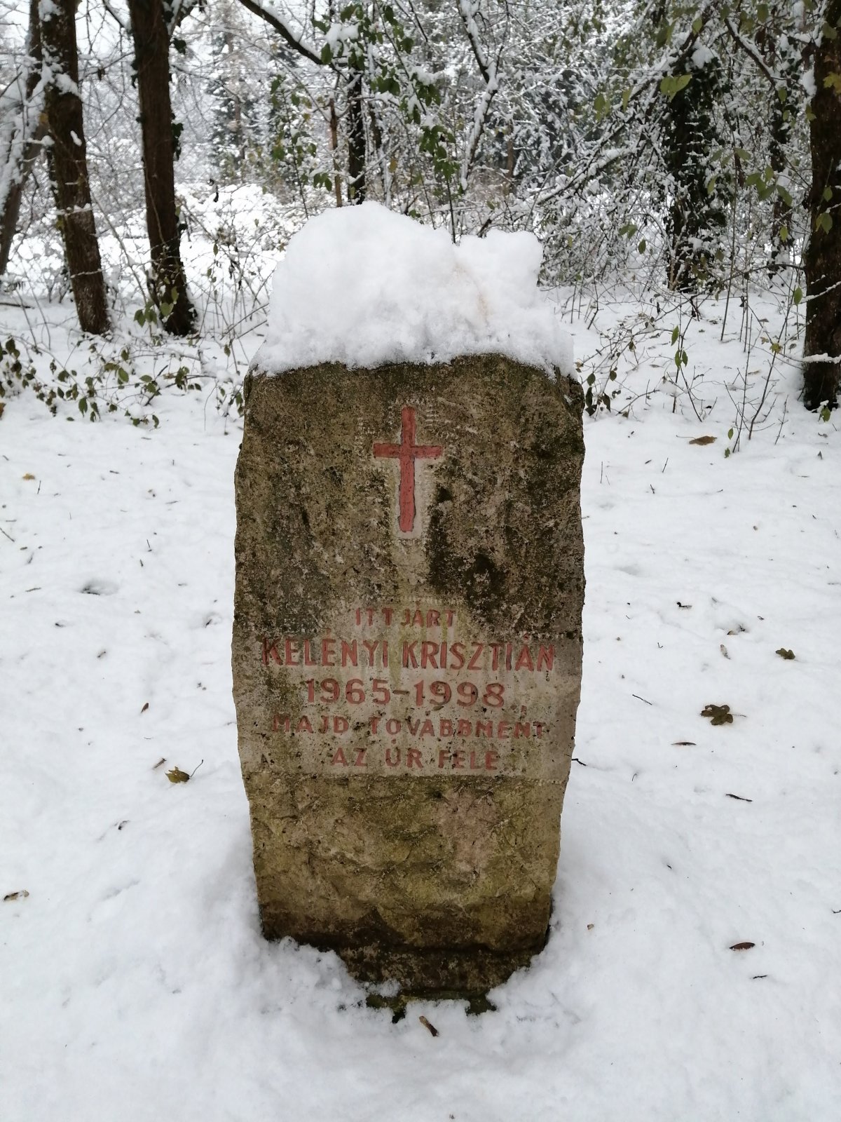 Kelényi Krisztián Tódor (1965-1998) emlékköve a Makkosi-réten (Fotó: Benyó Gergely/pestbuda.hu) 13.jpg
