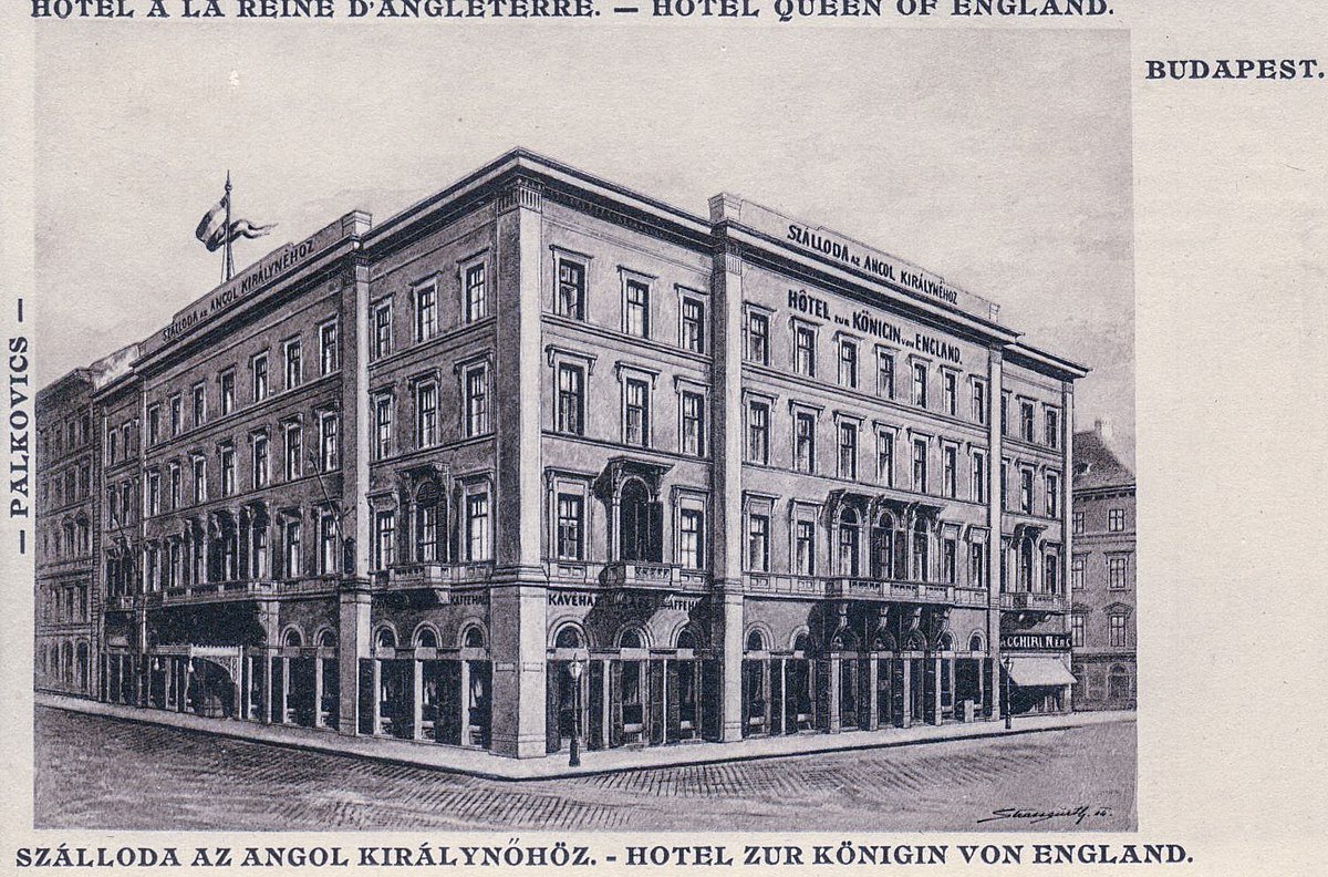 Az Angol Királynéhoz szálló 1900-ban, ismeretlen szerző rajza (Forrás: Wikipédia) deák-3.jpg