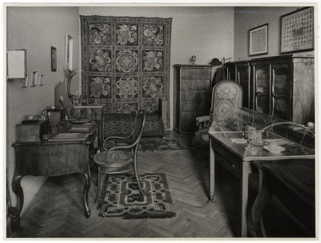 Deák Ferenc emlékszobájának részlete az Országgyűlési Múzeumban (Forrás: Magyar Nemzeti Múzeum, Történeti Fényképtár) deák-6.jpg