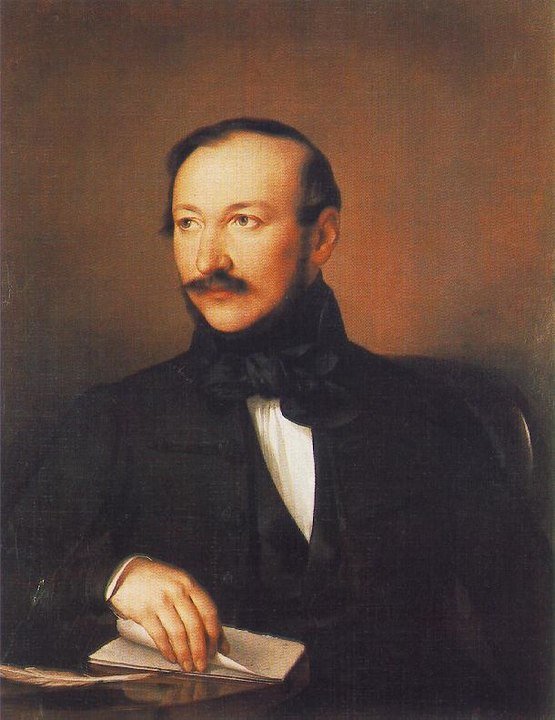 A fiatal Vörösmarty Mihály Barabás Miklós festményén 1836-ban 555px-Barabas-vorosmarty.jpg